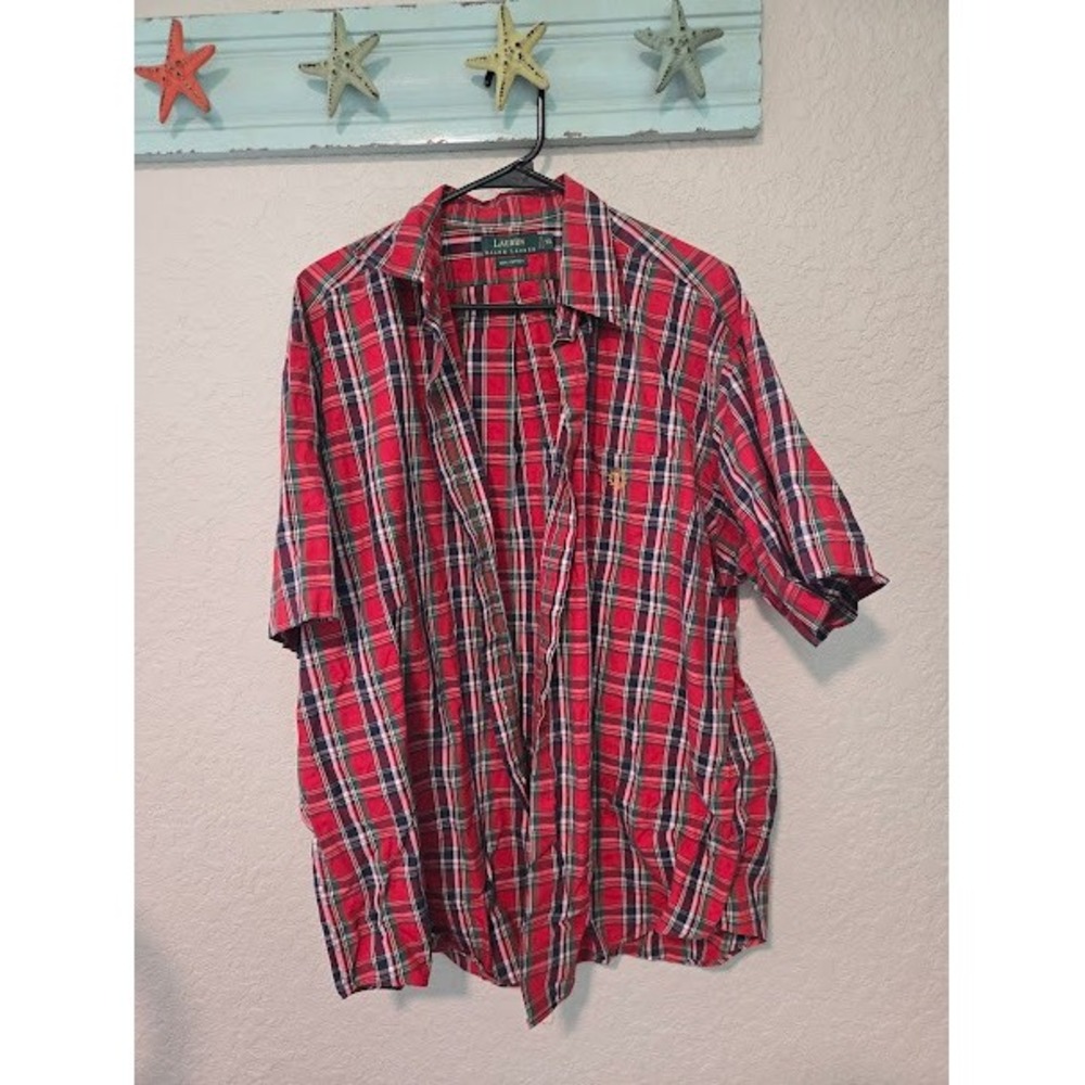 Lauren Ralph Lauren Plaid Button Down